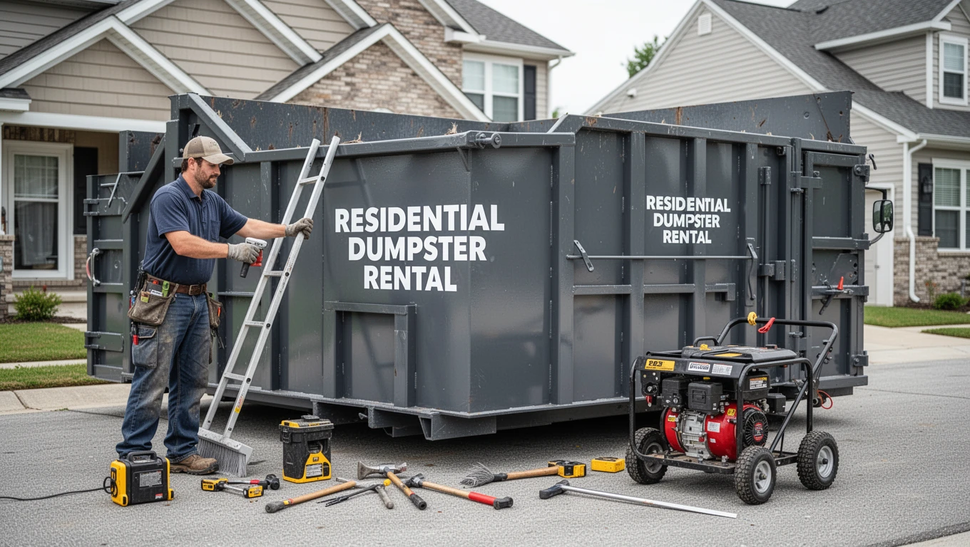 Residential Dumpster Rental