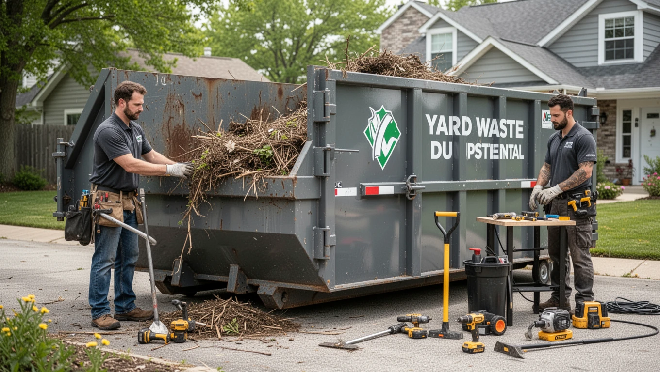 Yard Waste Dumpster Rental
