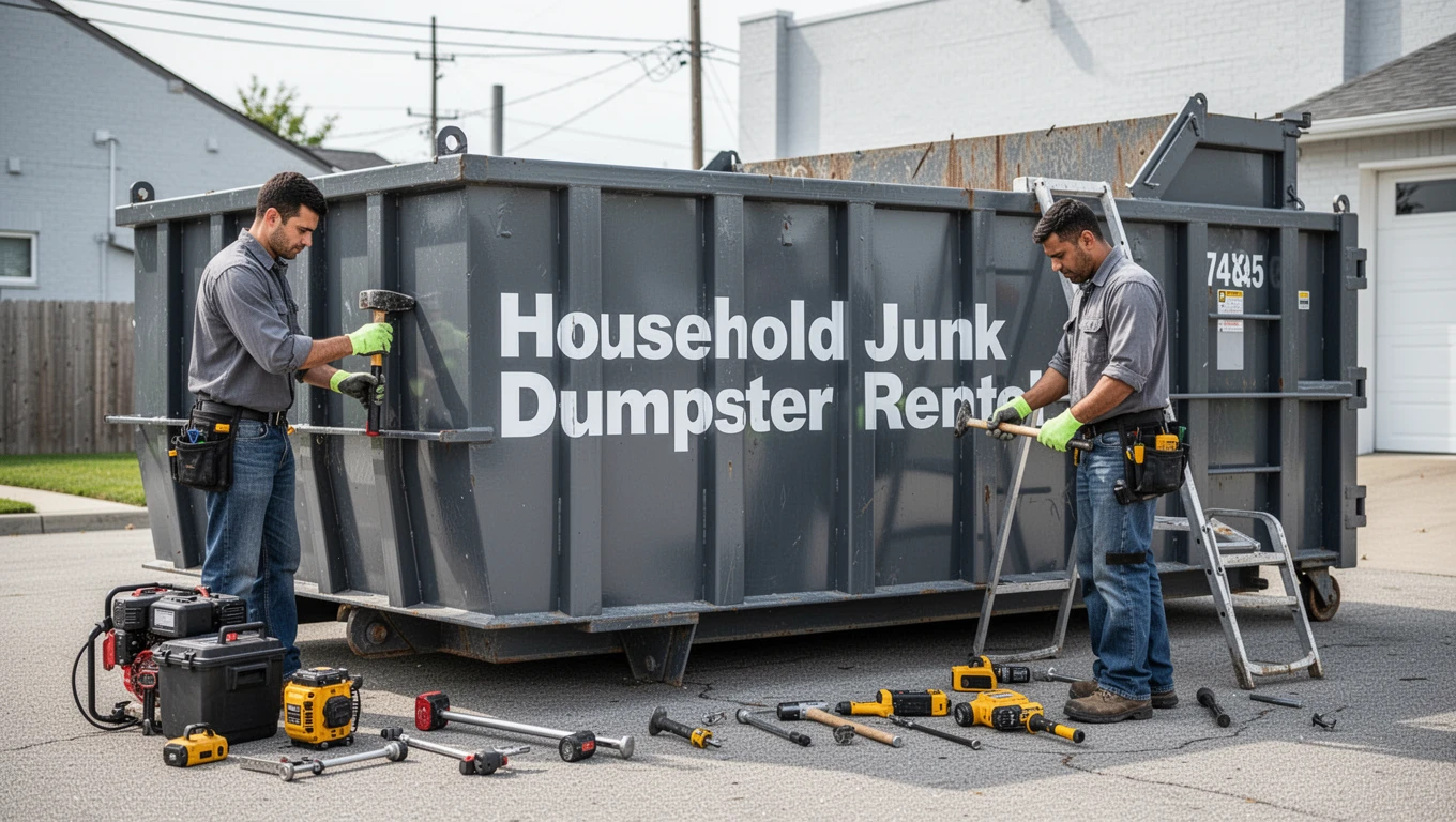 Household Junk Dumpster Rental